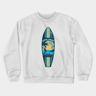 Surfing Paradise Crewneck Sweatshirt